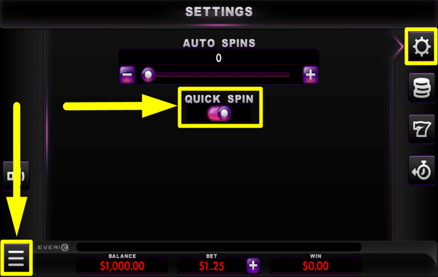 Lucky Cherry CONTROL SPIN SPEED.