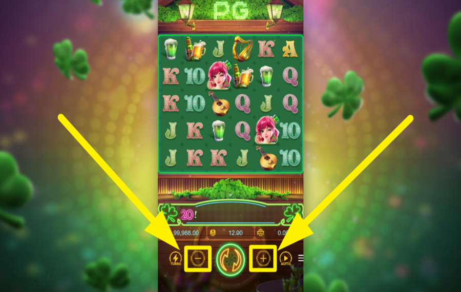 Lucky Clover Lady PLACE YOUR BET.