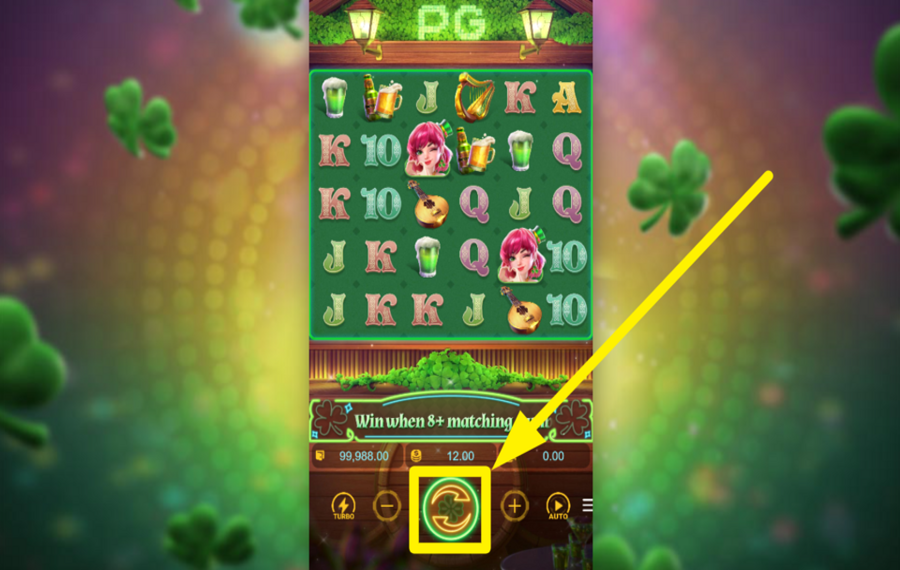 Lucky Clover Lady SPIN TO WIN!