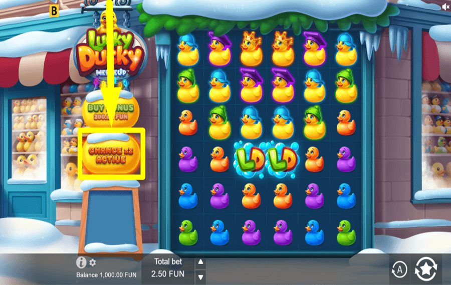 Lucky Ducky Xmas ОБЕЩАЙТЕ БОЛЬШЕ КРЕДИТОВ.