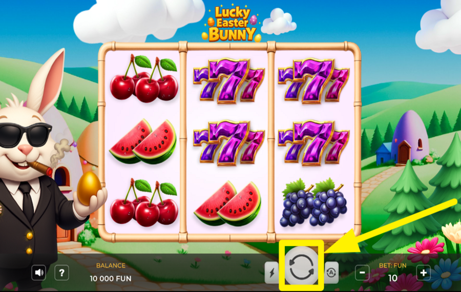 Lucky Easter Bunny PLAY THE GAME.