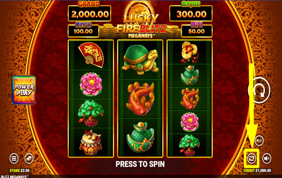 Lucky Fire Blitz Megaways CONTINUE AUTOMATICALLY.