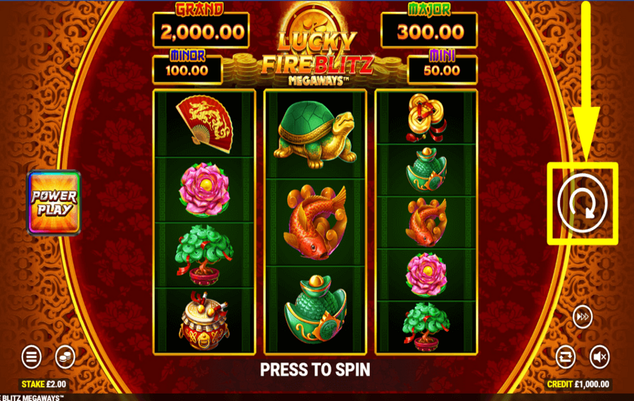 Lucky Fire Blitz Megaways TEST YOUR LUCK.