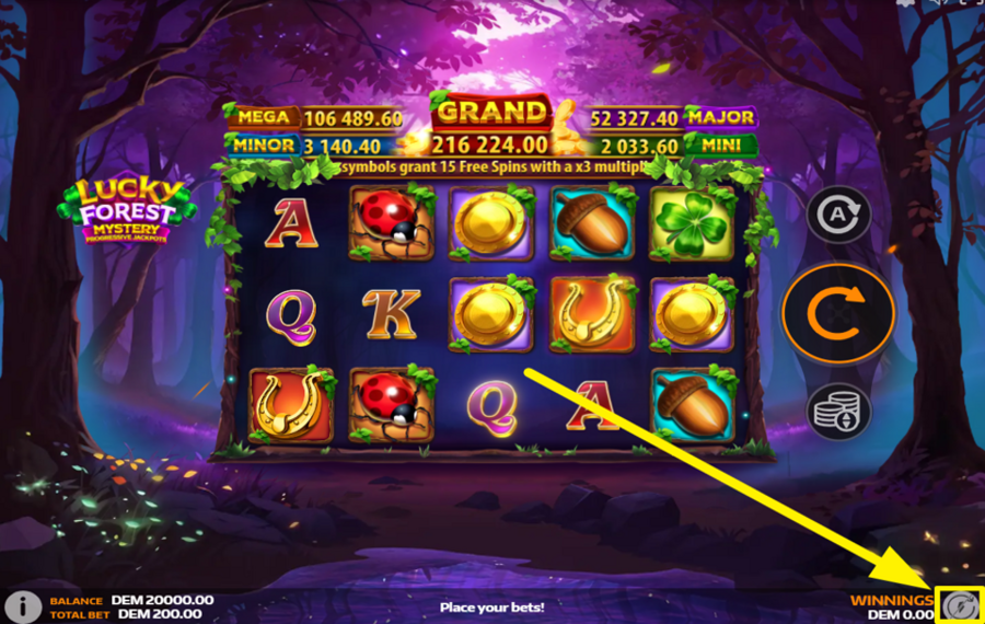 Lucky Forest УСИЛЕНИЕ ИГРЫ.