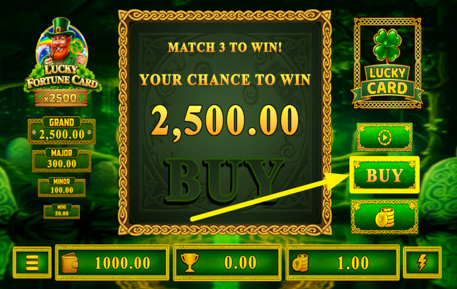 Lucky Fortune Card КУПИТЕ КАРТУ.