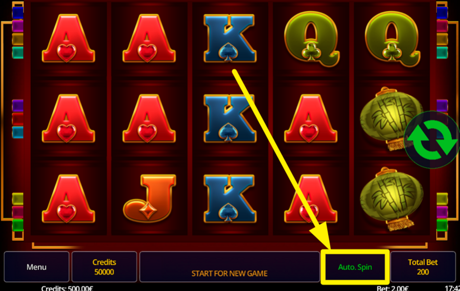 Lucky Fortune Door Wild DÉMARRER LES TOURS AUTOMATIQUES.