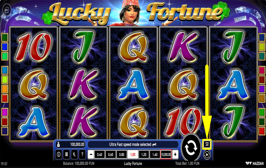 Lucky Fortune АКТИВИРОВАТЬ СКОРОСТНОЙ РЕЖИМ.
