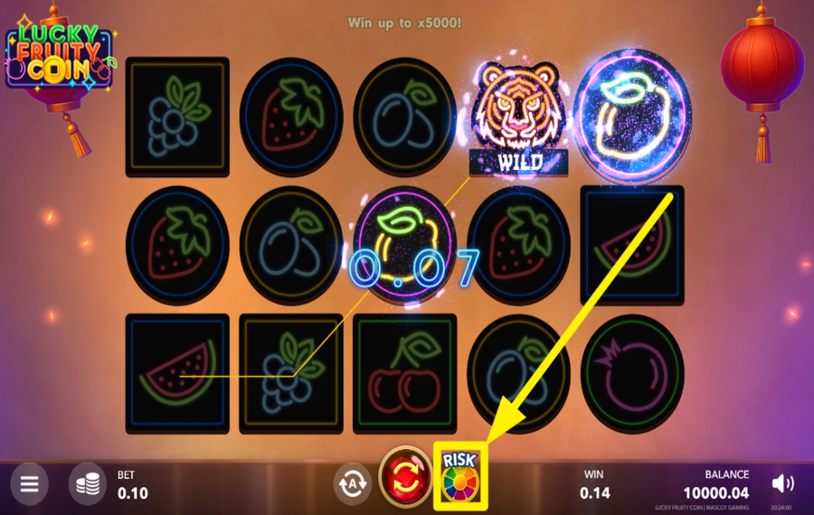 Lucky Fruity Coin TRY YOUR LUCK!