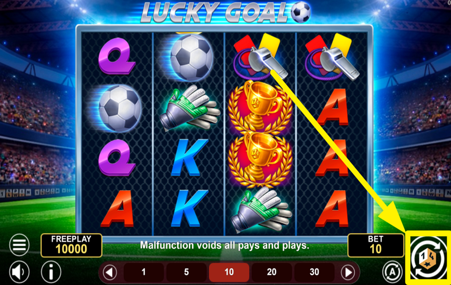 Lucky Goal SPIN FOR VICTORY!