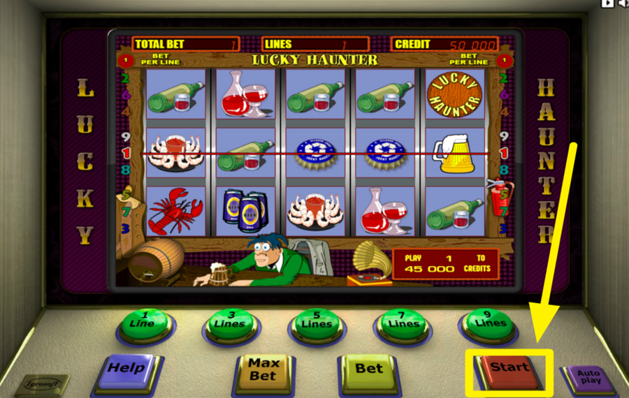 Lucky Haunter ENTFACHEN SIE DIE SPANNUNG.