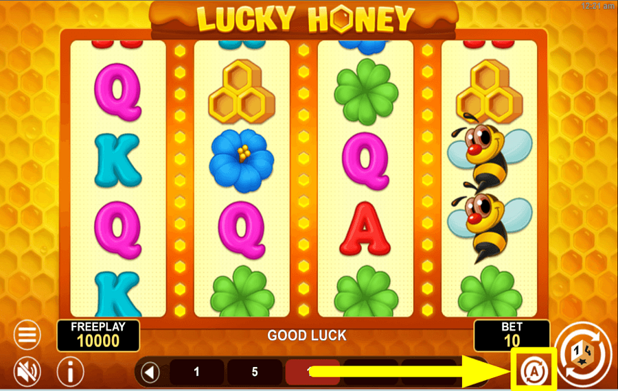 Lucky Honey INITIATE AUTOPLAY.