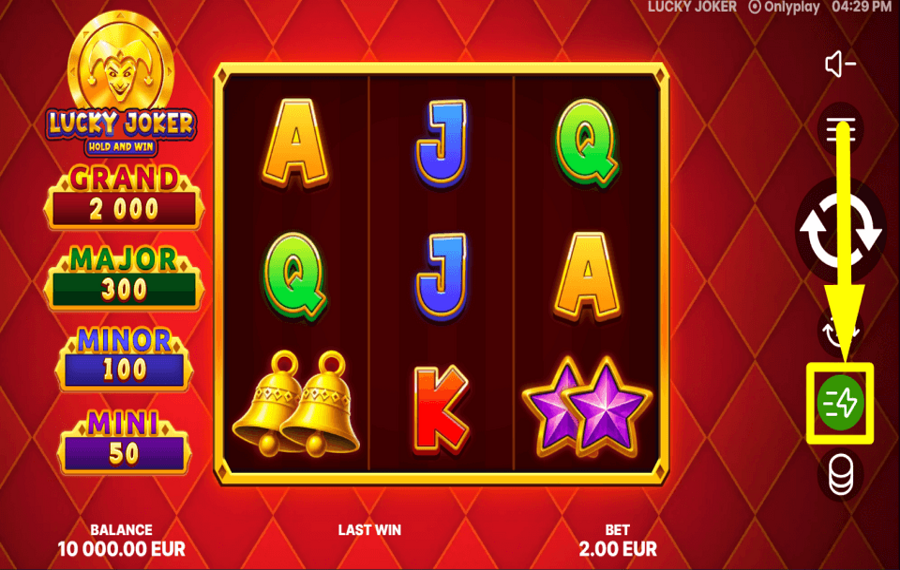 Lucky Joker Hold And Win TURN TURBO ON.