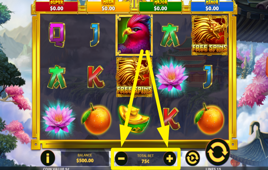 Lucky Koi Waters MODIFICA TU APUESTA.