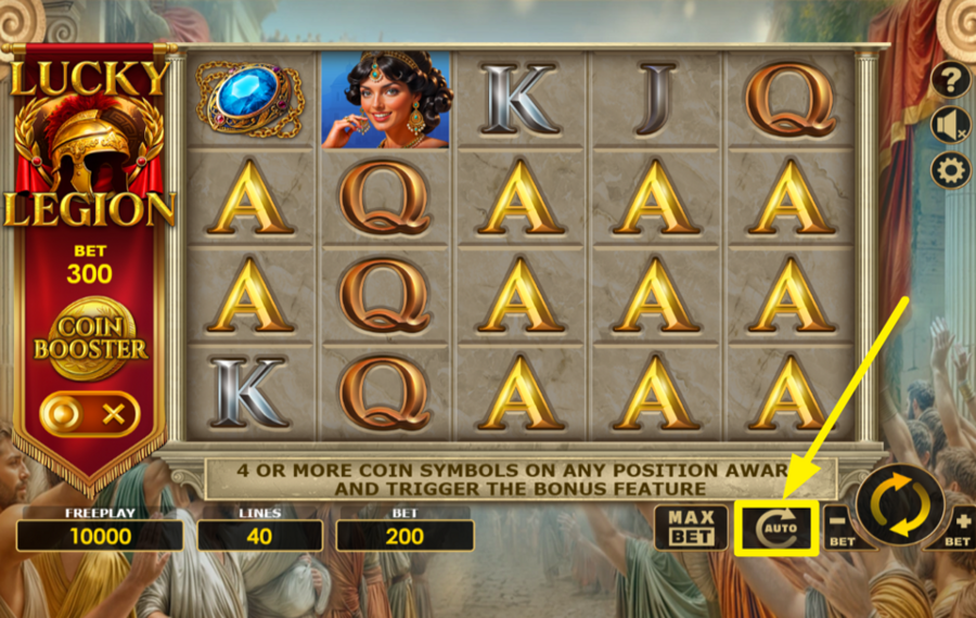 Lucky Legion TRIGGER AUTOMATIC PLAY.