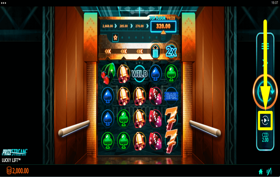 Lucky Lift AUTOPLAY VERWENDEN.