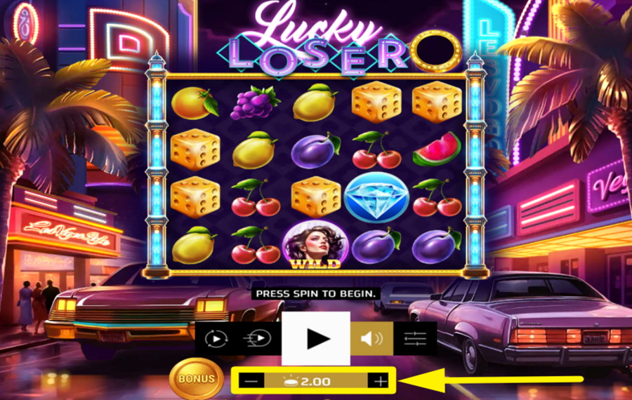 Lucky Loser УКАЖИТЕ СВОЮ СТАВКУ.