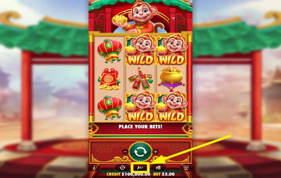 Lucky Monkey AMP UP THE GAME.