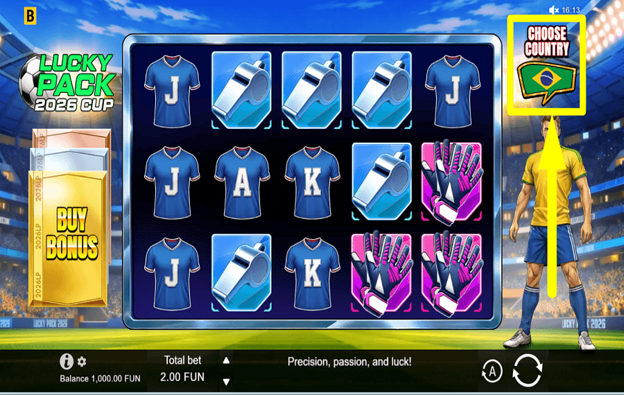 Lucky Pack 2026 Cup CAMBIA TU EQUIPO.