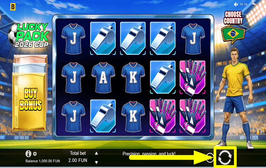 Lucky Pack 2026 Cup INTENTAR GANAR.