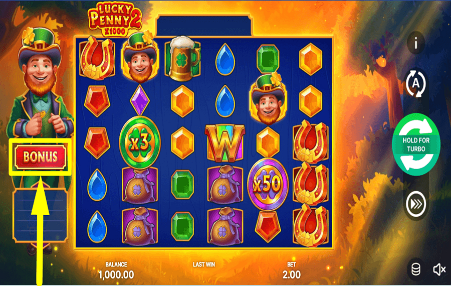 Lucky Penny 2 RECLAMA EL BONO.