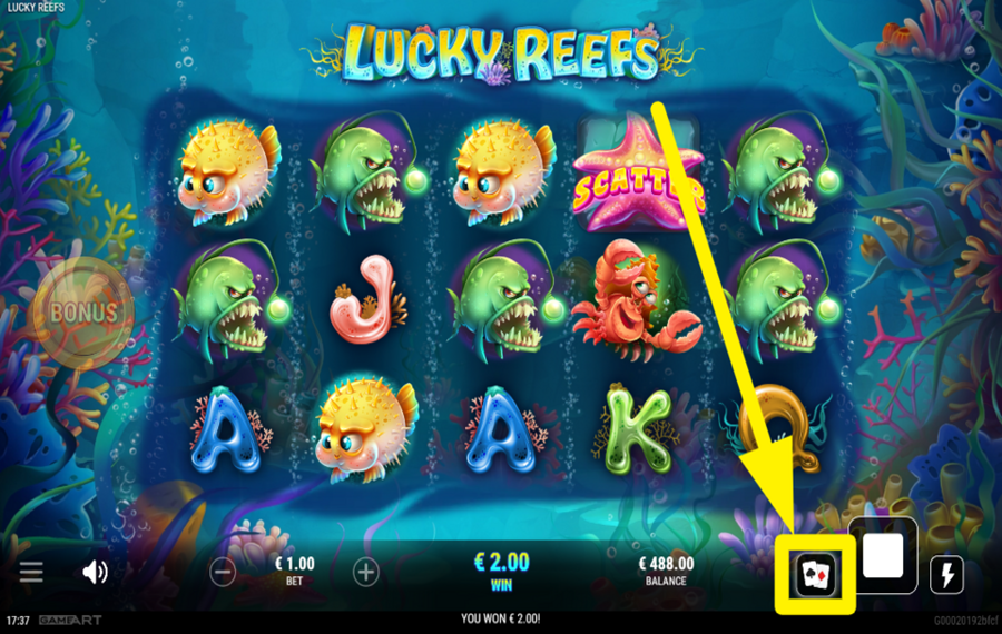 Lucky Reefs GIOCA LA TUA VINCITA.