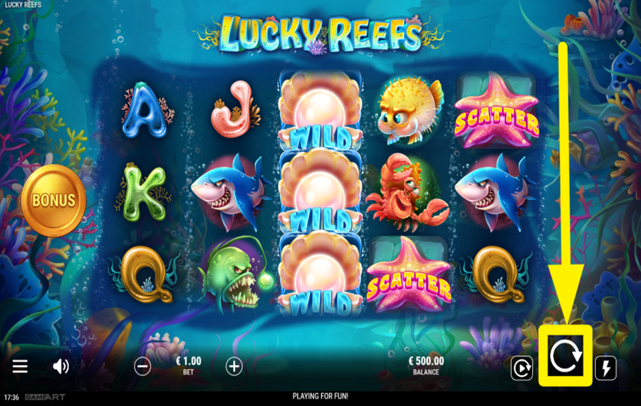 Lucky Reefs GIRA PER AVERE SUCCESSO!