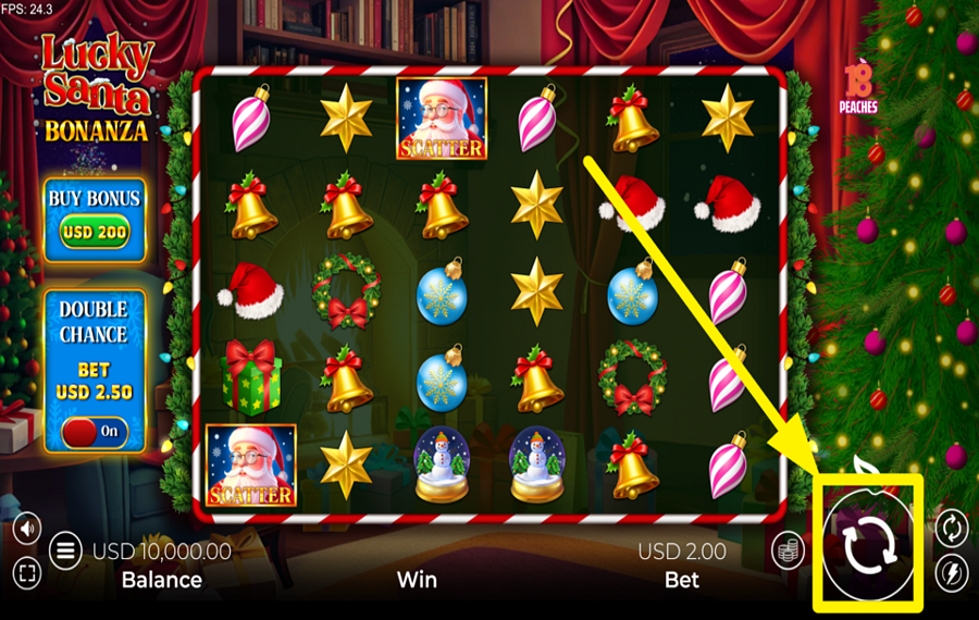 Lucky Santa Bonanza ПРИСОЕДИНЯЙТЕСЬ К ПРЯДЕНИЮ.