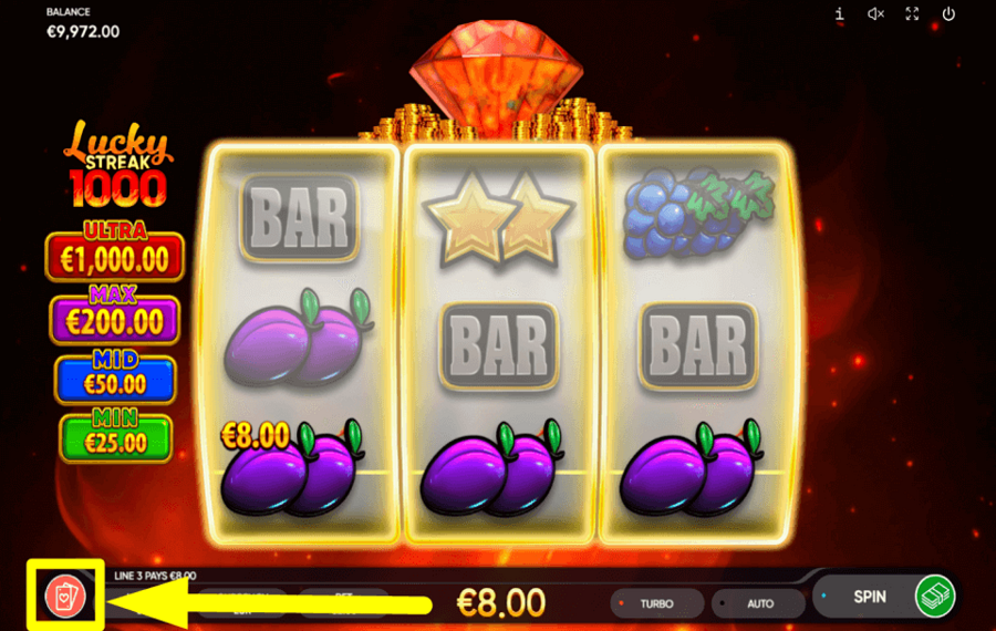 Lucky Streak 1000 PREPÁRESE PARA APOSTAR.