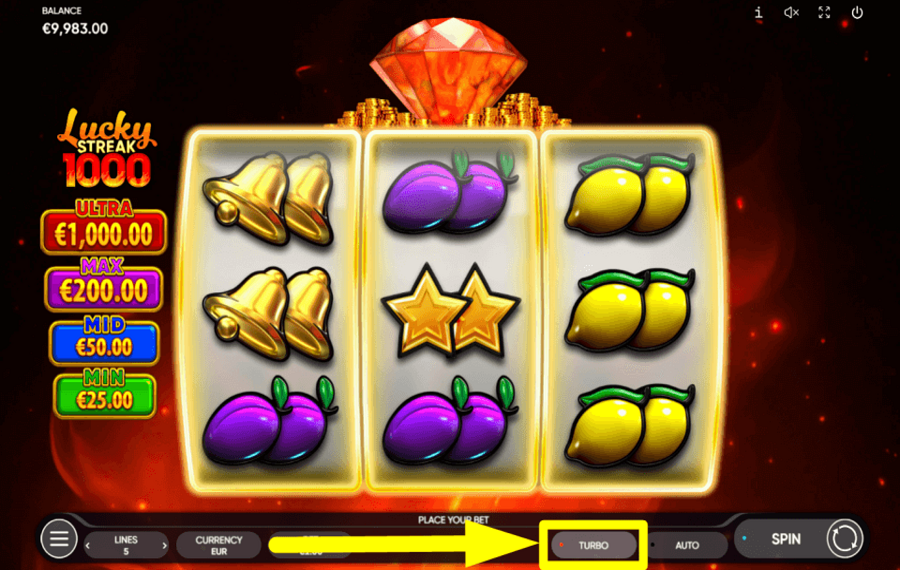 Lucky Streak 1000 ACELERA TU RITMO.