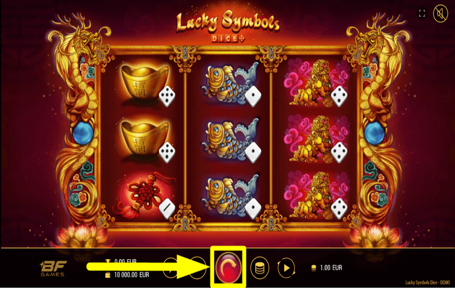 Lucky Symbols Dice НАЧНИТЕ ИГРУ.