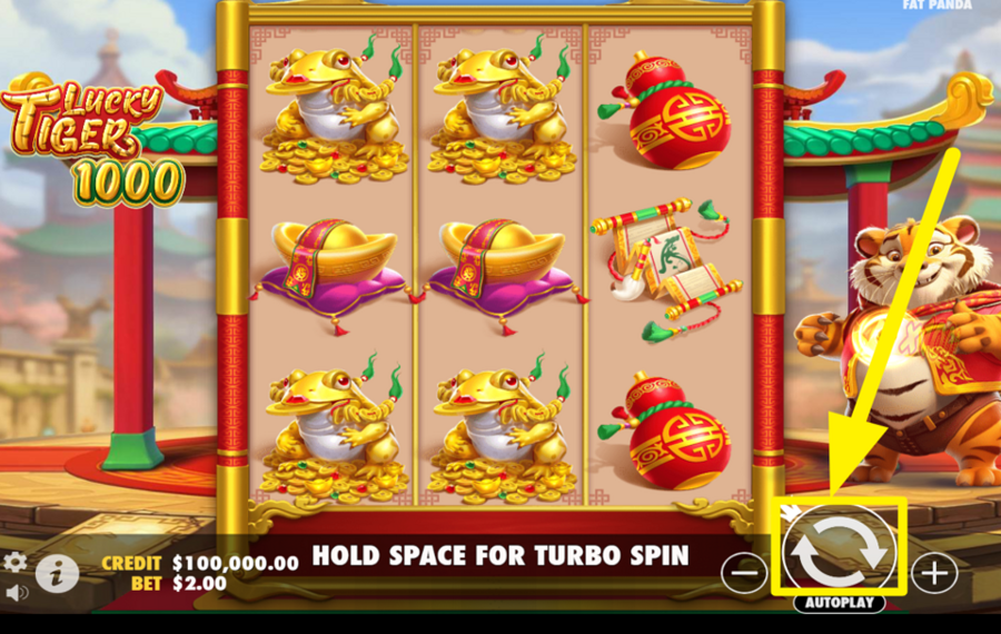 Lucky Tiger 1000 EMBARK ON YOUR GAME!