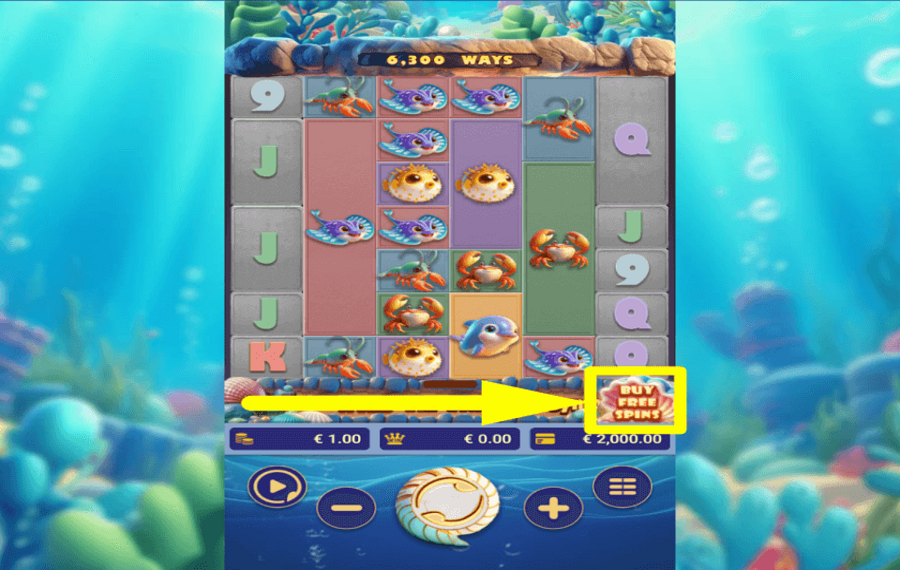 Lucky Twin Sea TRIGGER FREE SPINS.