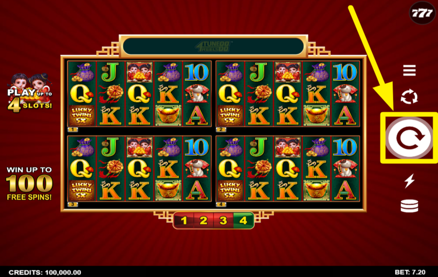 Lucky Twins 5X 4Tune Reels REJOIGNEZ LE SPINNING.