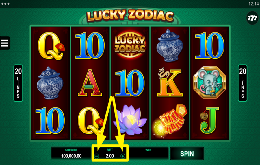 Lucky Zodiac RÉGLER VOTRE PARI.