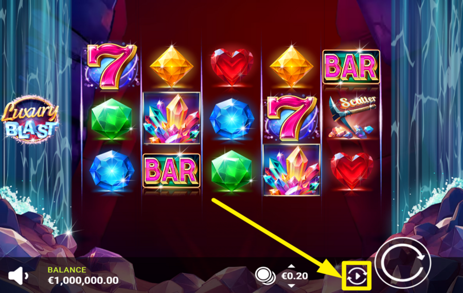 Luxury Blast ЗАПУСТИТЬ АВТ ОМАТИЧЕСКОЕ ВОСПРОИЗВЕДЕНИЕ.