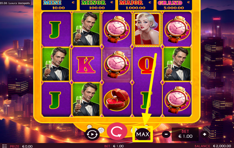 Luxury Jackpots SÉLECTIONNEZ LA MEILLEURE OPTION DE PARI.