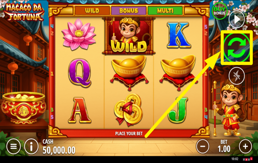 Macaco Da Fortuna SPIN TO WIN!