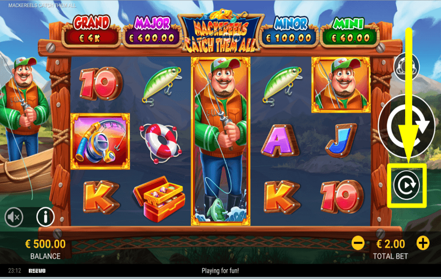 Mackereels Catch Them All ACTIVATE AUTOPLAY.