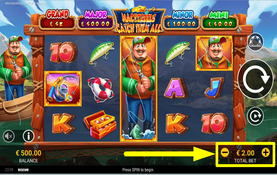 Mackereels Catch Them All CONTROL THE STAKE.