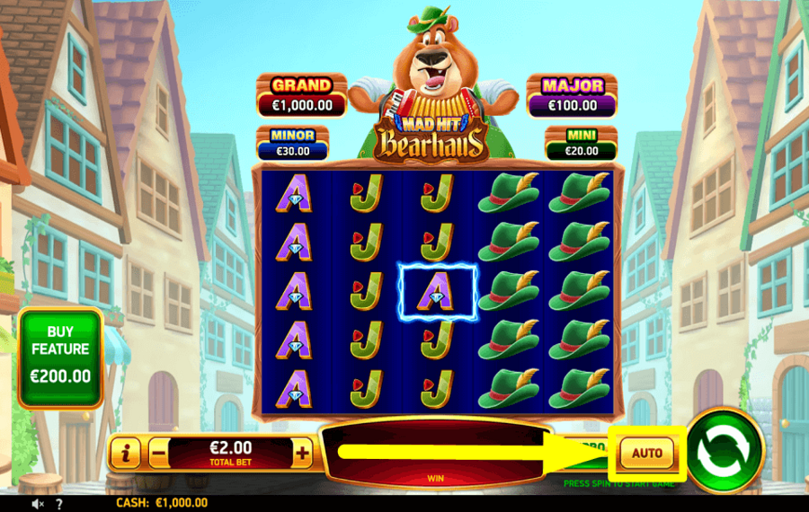 Mad Hit Bearhaus CONTINUAR AUTOMÁTICAMENTE.