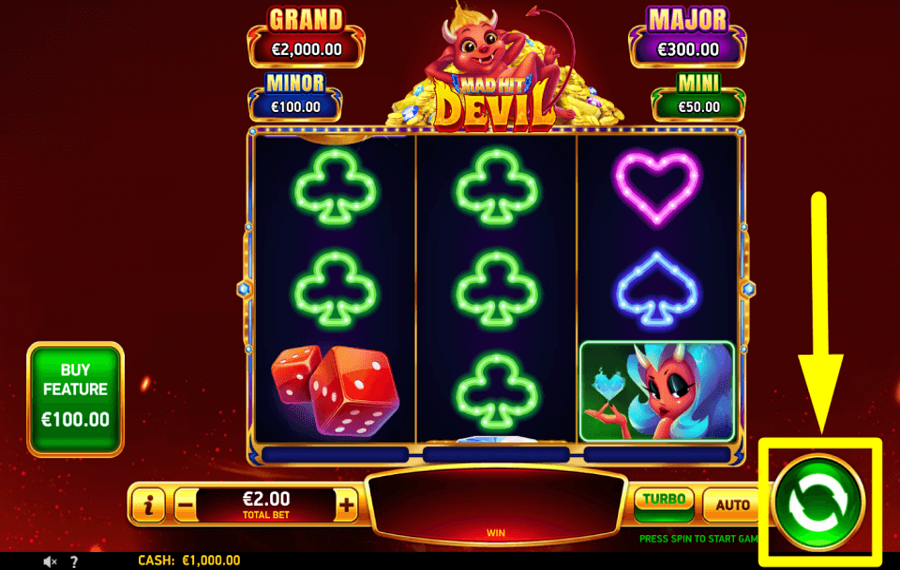Mad Hit Devil POURSUIVEZ LE PRIX.