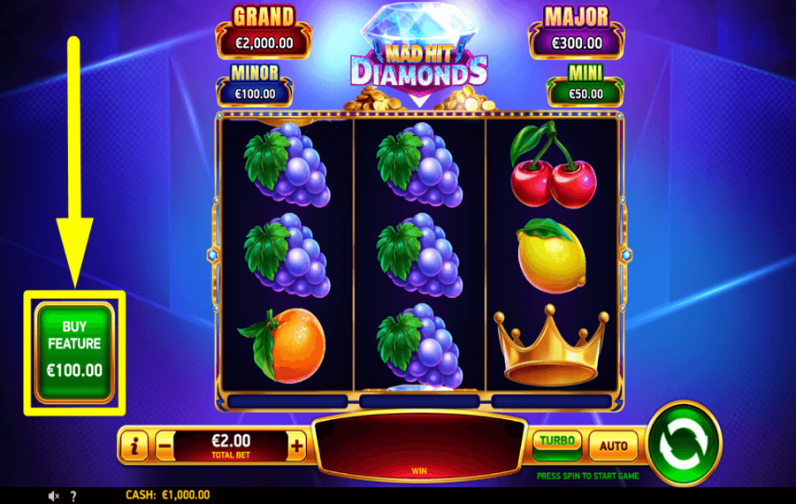 Mad Hit Diamonds COLLECTEZ LE BONUS.