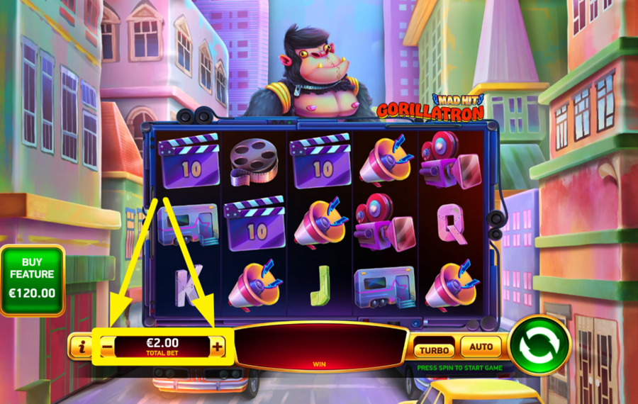 Mad Hit Gorillatron ДЕЛАЙТЕ СТАВКУ.