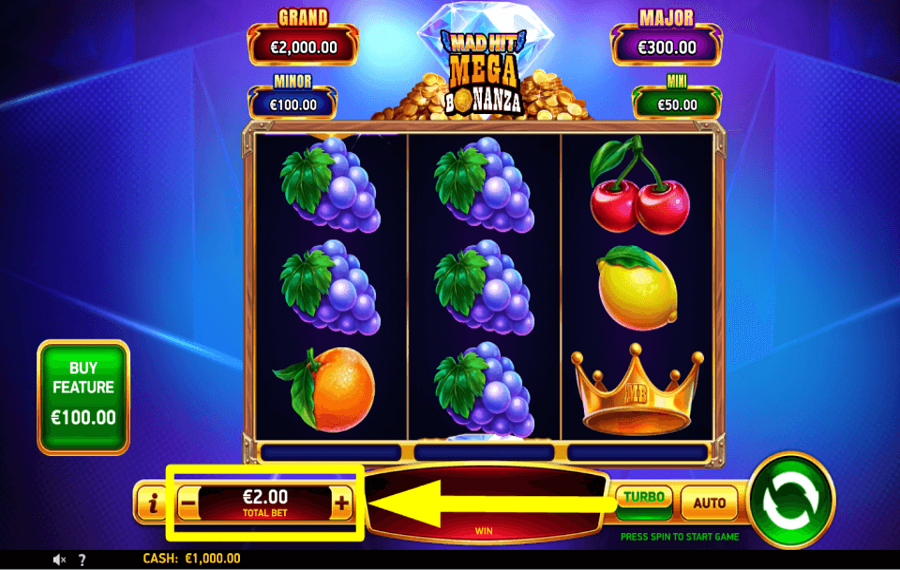Mad Hit MegaBonanza ¡ECHA LA APUESTA!