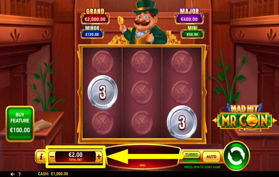 Mad Hit Mr Coin ¡HAZ TU APUESTA!