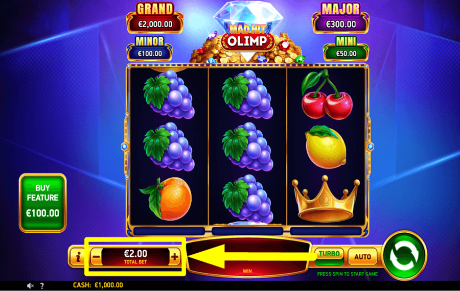 Mad Hit Olimp SETZEN SIE DEN EINSATZ.