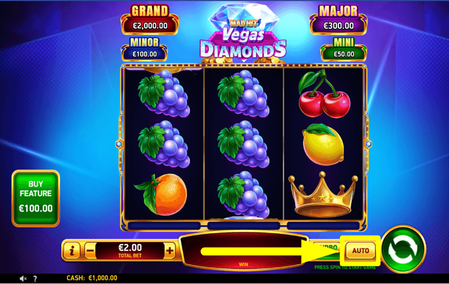 Mad Hit Vegas Diamonds PROCEED AUTOMATICALLY.