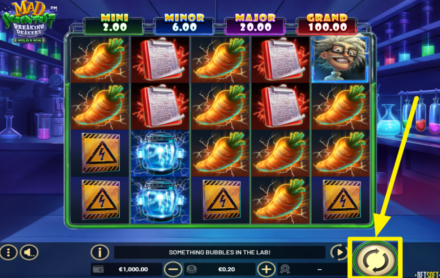 Mad Scientist Breaking Beakers Hold and Win ВРАЩАЙТЕСЬ, ЧТОБЫ ПОБЕДИТЬ!