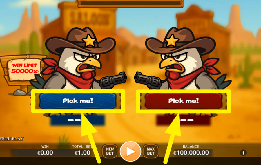 Mad West Chicken PRENEZ PARTI.