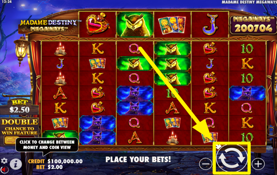 Madame Destiny Megaways JOIN THE SPINNING.